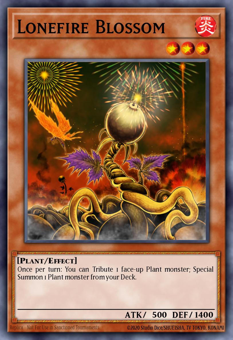 RA01-EN002 - RA01-EN002 - Lonefire Blossom - Secret Rare - Effect Monster - Rarity Collection