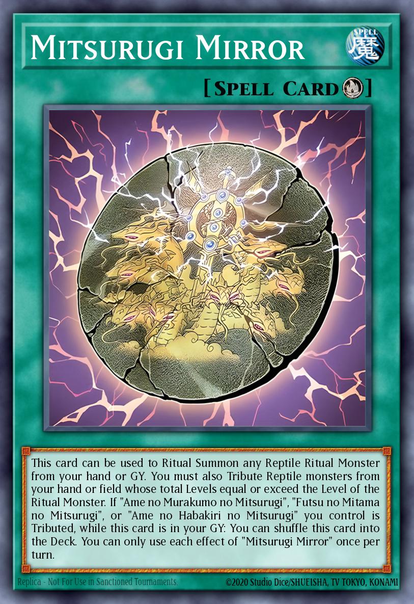 yugioh card mirror ALIN-EN093 - Mitsurugi Mirror - Common