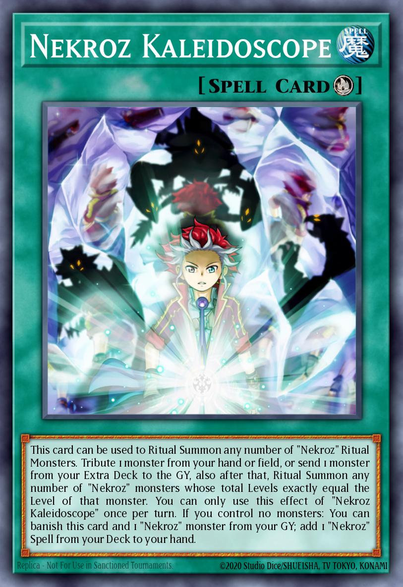 EN098 - DUPO-EN098-Nekroz Kaleidoscope-Ultra Rare-Ritual Spell-1st-Edition-Duel Power