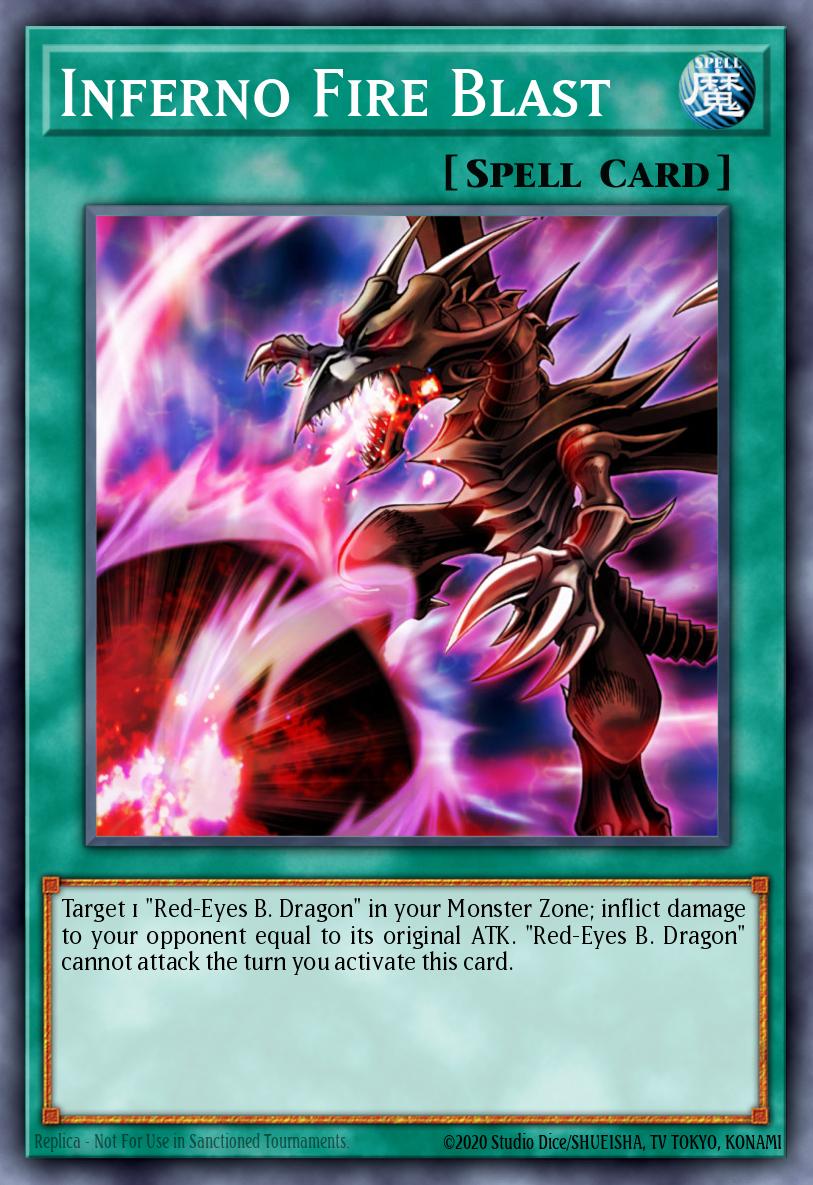 EN016 - LDS1-EN016 - Inferno Fire Blast - Common - Normal Spell - Legendary Duelists Season 1