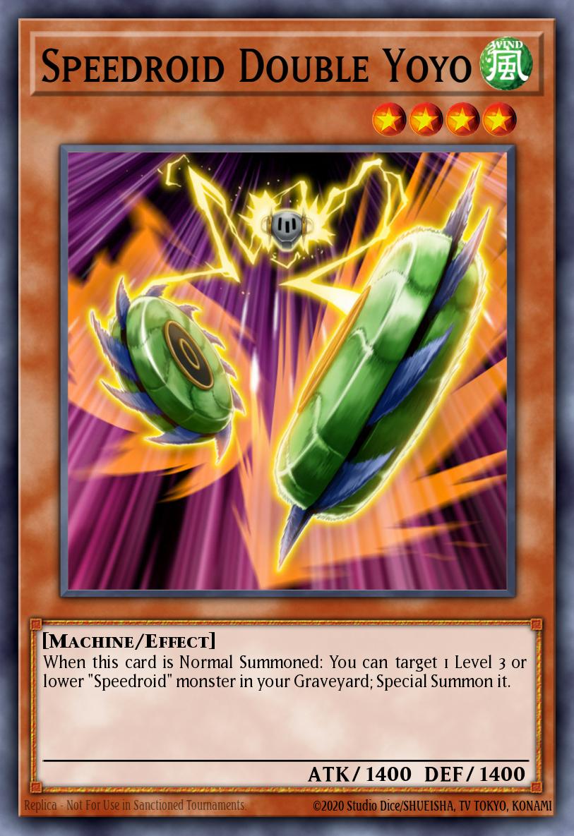 LAVD-ENS04 - Speedroid Double Yoyo - Common - Legendary Arc-V Decks