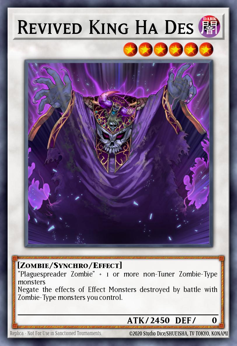 EN044 - CSOC-FR044 - Revived King Ha Des - French - Ultimate Rare - 1st Edition - Crossroads of Chaos VLP