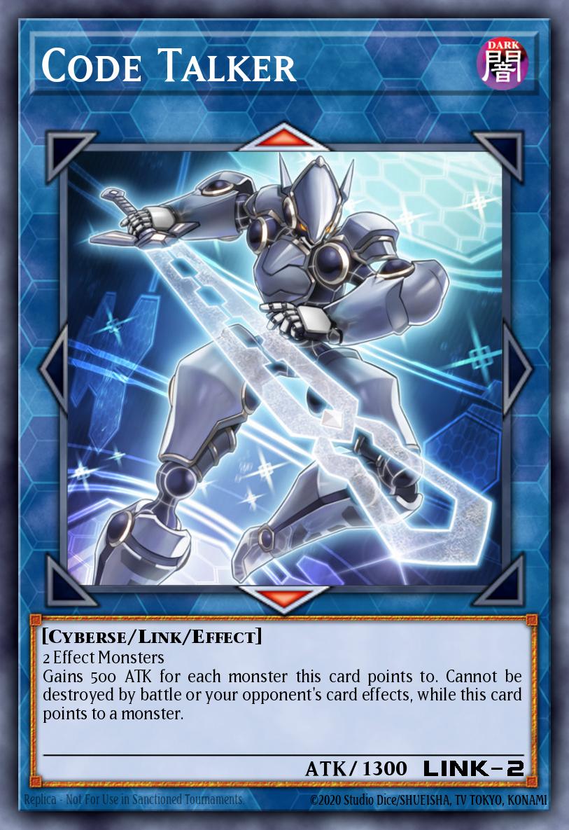 EN043 - FIGA-EN043 - Code Talker - Super Rare - Effect Link Monster - 1st Edition - Fists of the Gadgets