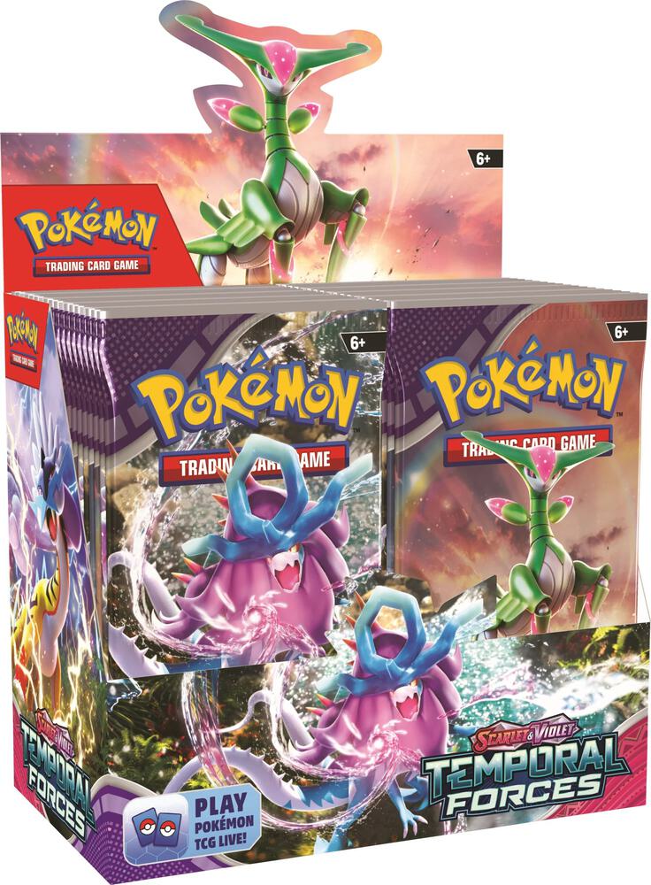 Pokemon SV05 Temporal Forces Booster Box