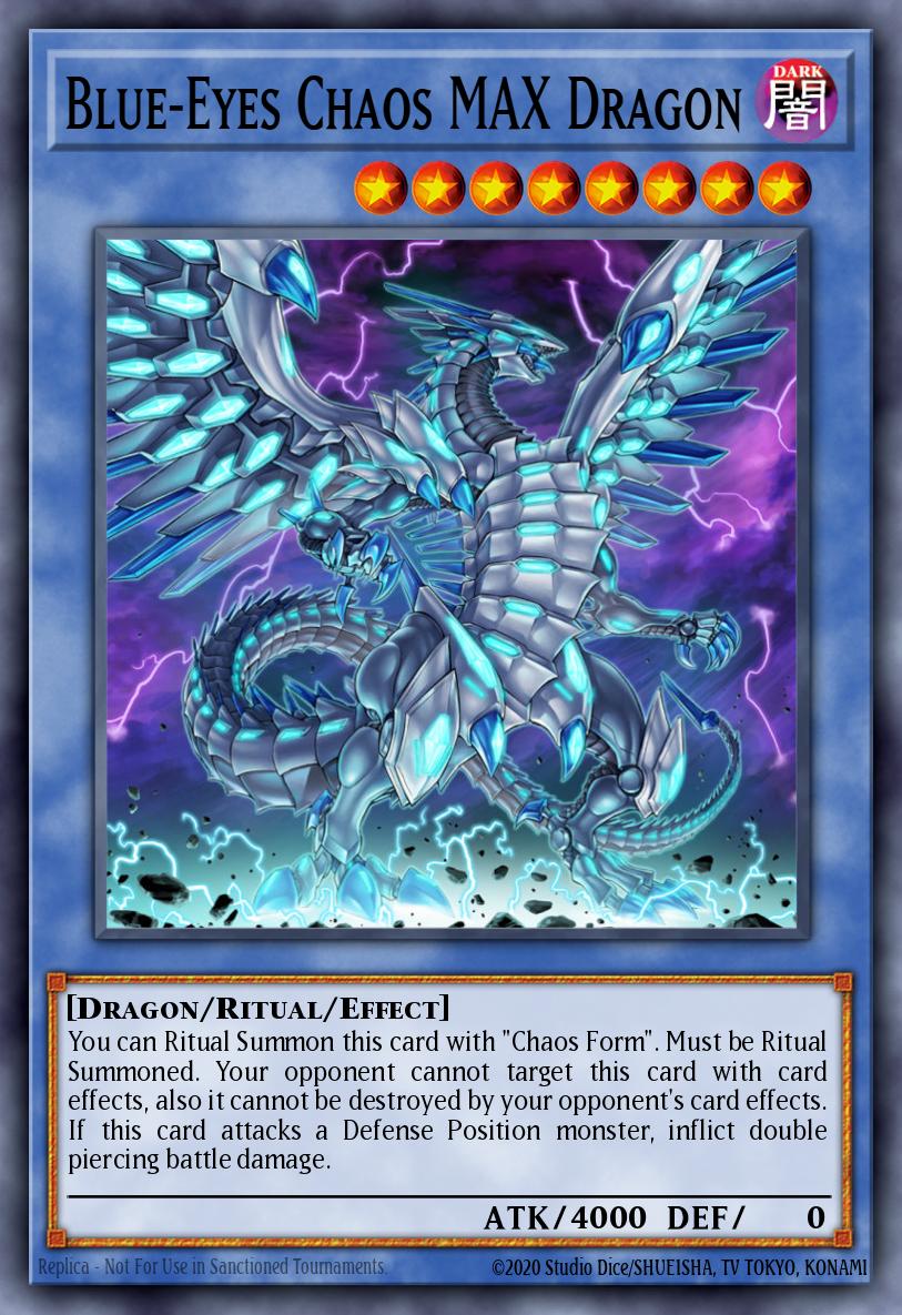 yugioh link summon cards DUPO-EN048 - Blue-Eyes Chaos MAX Dragon - Ultra Rare