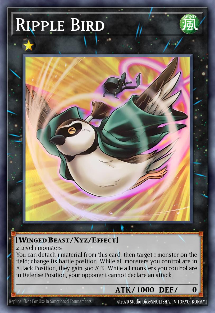 SUDA-EN088 - Ripple Bird - Super Rare - Effect Xyz Monster SUDA-EN088 - Ripple Bird - Super Rare - Effect Xyz Monster