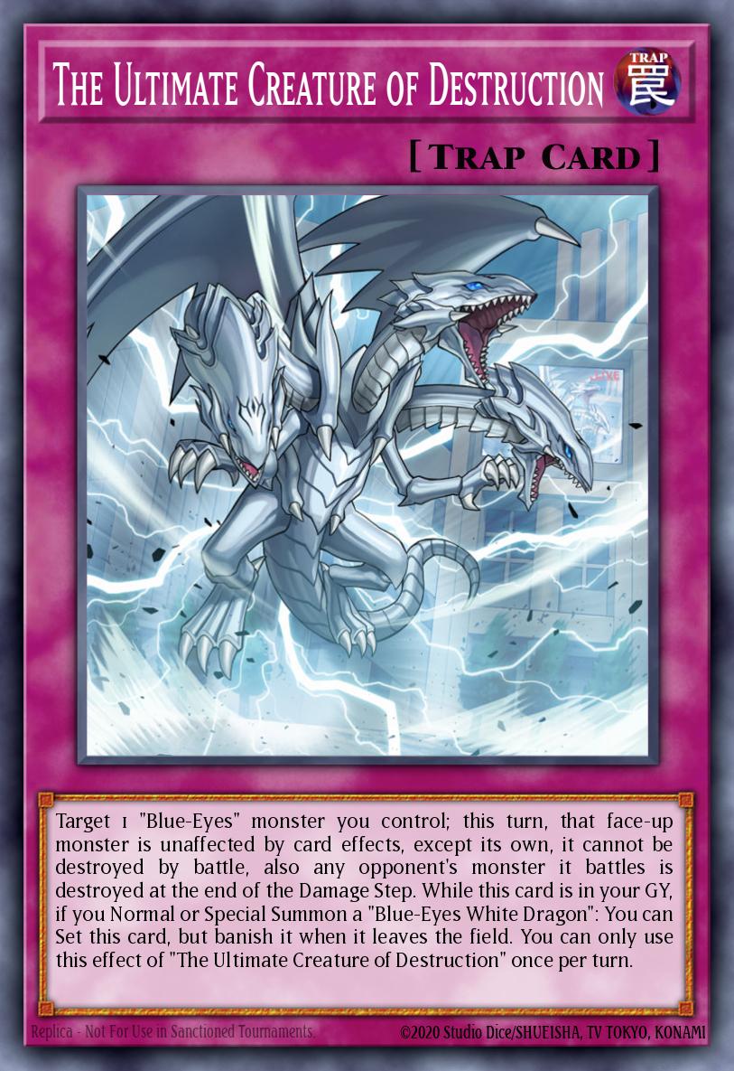LDS2-EN030 - The Ultimate Creature of Destruction - Green Ultra Rare - Normal Trap - Legendary Duelists Season 2