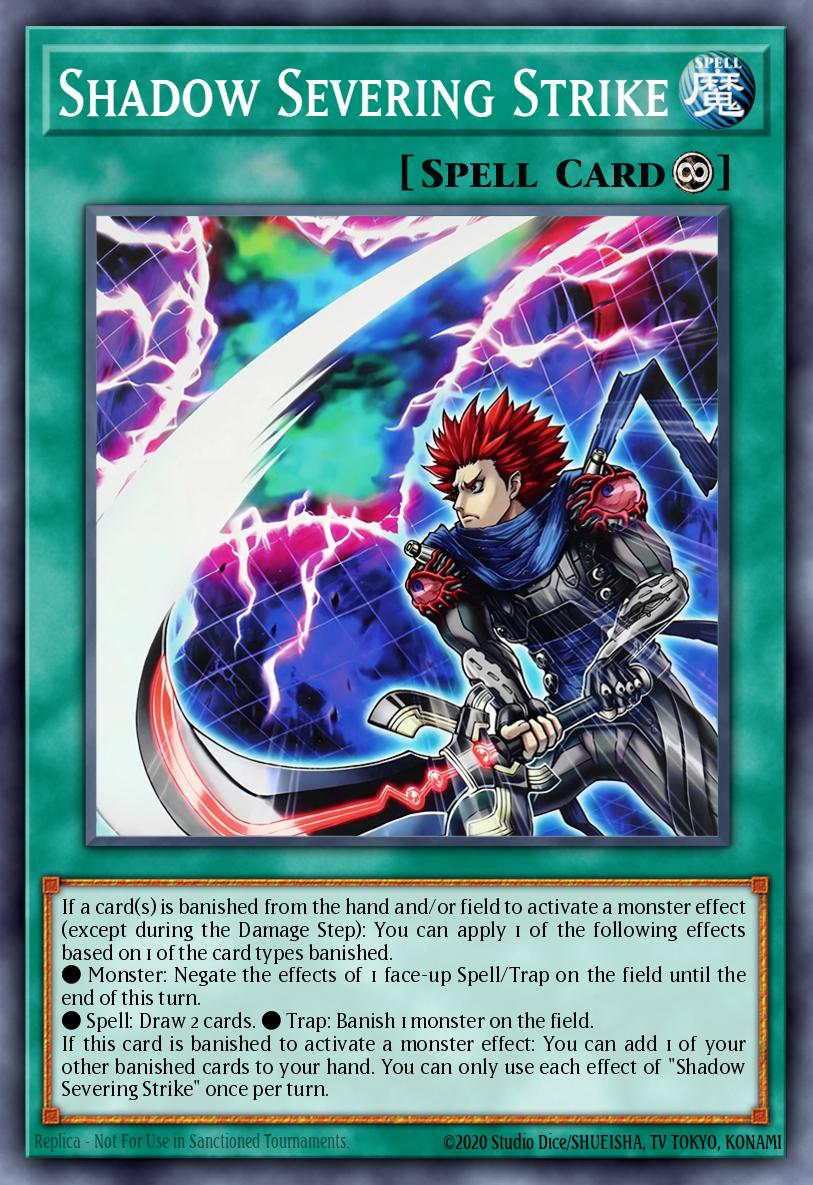 SUDA-EN085 - SUDA-EN085 - Shadow Severing Strike - Common - Continuous Spell - Supreme Darkness