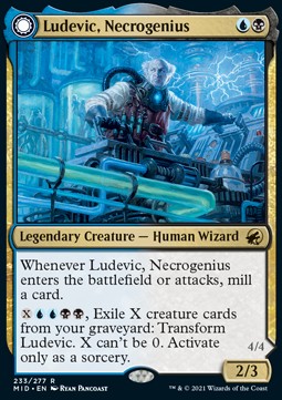 Ludevic, Necrogenius // Olag, Ludevic's Hubris