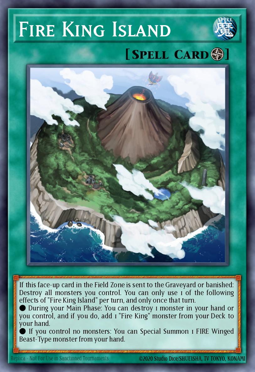 EN059 - Fire King Island RA03-EN059 - Ultimate Rare -