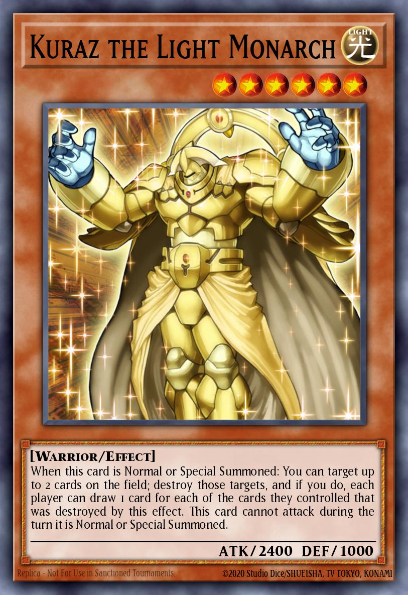 EN002 - OP02-PT002 - Kuraz The Light Monarch - Ultimate Rare - PORTUGUESE