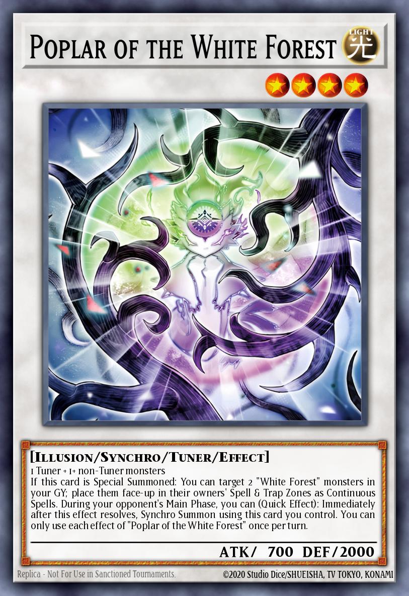 yugioh alliance insight best cards ALIN-EN041 - Poplar of the White Forest - Super Rare