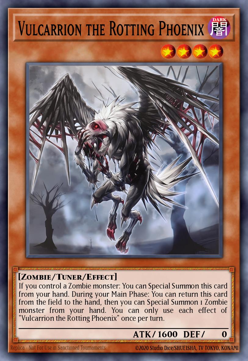 dark tuner monsters Vulcarrion the Rotting Phoenix