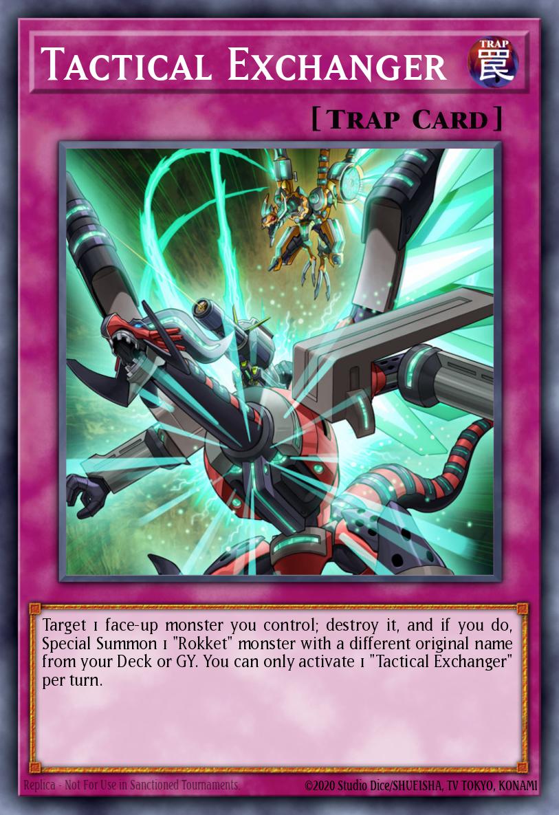 EN026 - DUPO-EN026 - Tactical Exchanger - Ultra Rare - Normal Trap - 1st-Edition - Duel Power