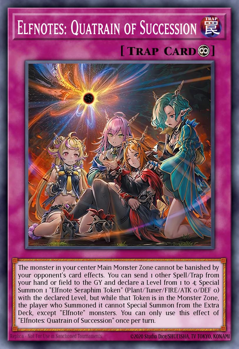 CORI-EN072 - Elfnotes: Quatrain of Succession - Common - Chaos Origins