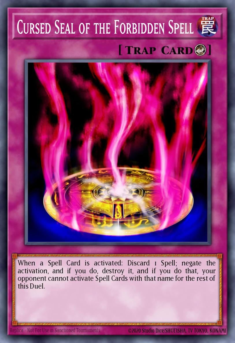 EN076 - Cursed Seal of the Forbidden Spell RA03-EN076 - Ultimate Rare -