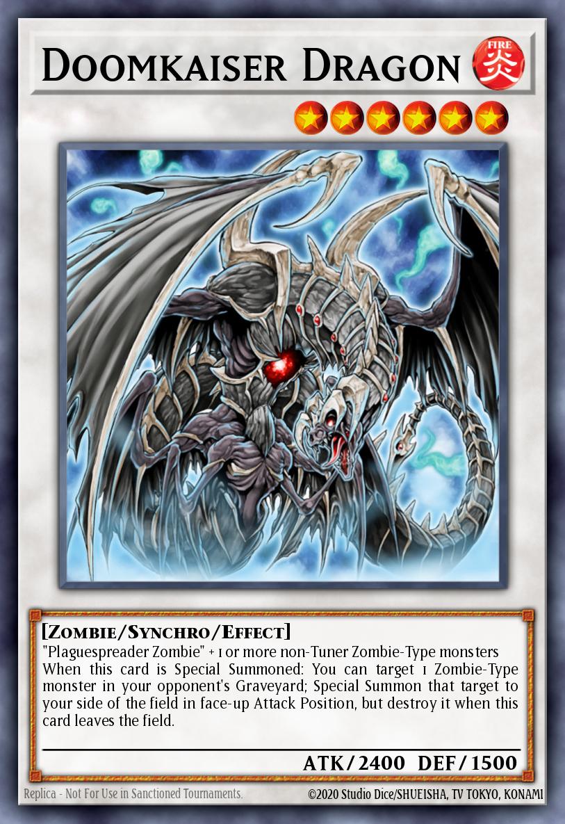 EN043 - CSOC-IT043 - Doomkaiser Dragon - Ultimate Rare - Effect Synchro Monster -