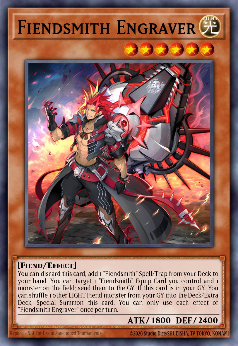 INFO-EN017 - INFO-EN017 - Fiendsmith Engraver - Quarter Century Secret Rare - - Infinite Forbidden