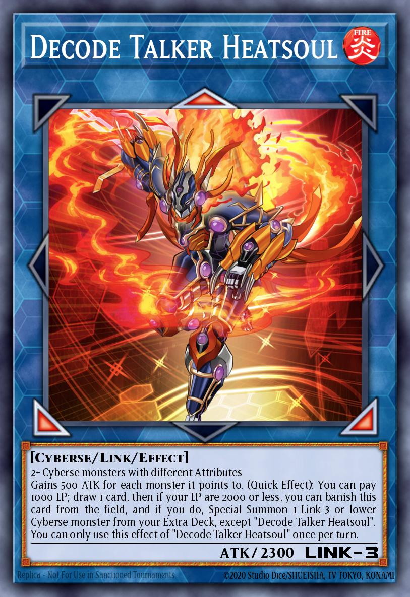 RA01-EN048 - RA01-EN048 - Decode Talker Heatsoul - Quarter Century Secret Rare - Effect Link Monster - Rarity Collection