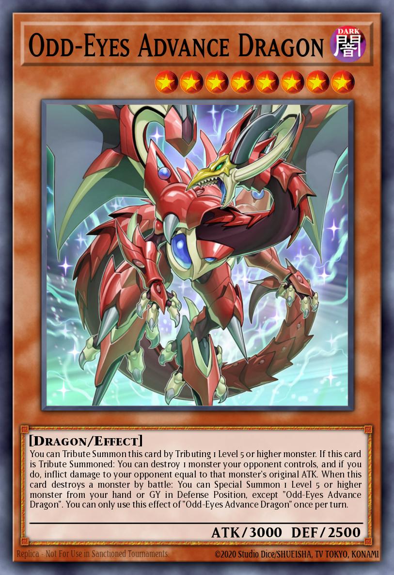 EN011 - DUPO-EN011 - Odd-Eyes Advance Dragon - Ultra Rare - Effect Monster - 1st-Edition - Duel Power