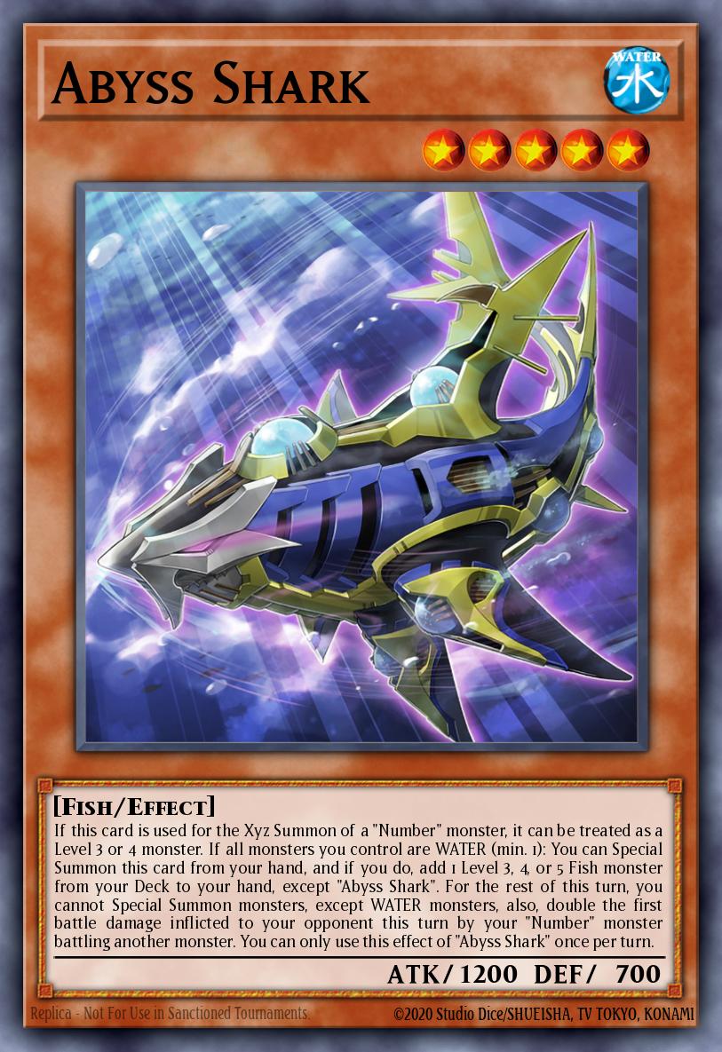 Abyss Shark RA03-EN030 - - Ultimate Rare - -