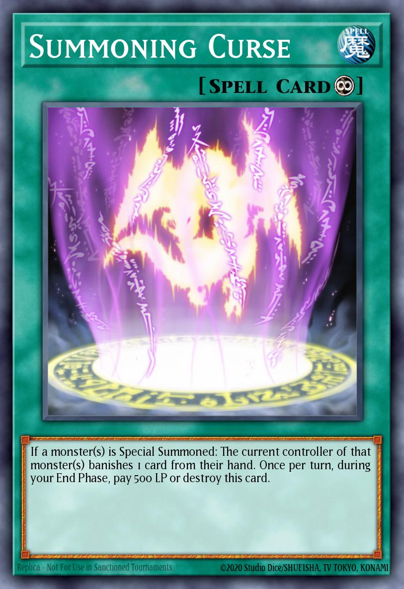 EN057 - Summoning Curse RA03-EN057 - Ultimate Rare -