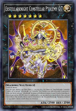 BLGG-EN018 - Exstellarknight Constellar Ptolemy Ω7 - Starlight Rare - Battles of Legend: Glorious Gallery