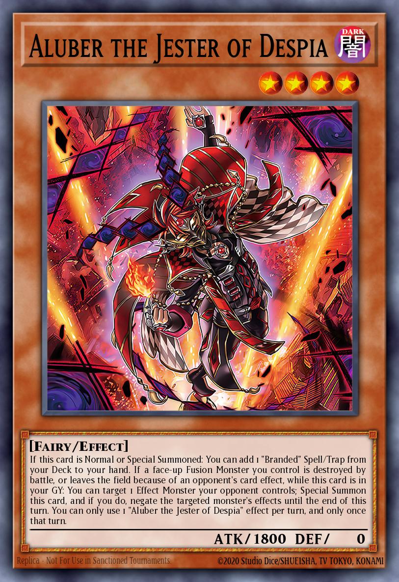 EN016 - RA02-EN016 - Aluber the Jester of Despia - Platinum Secret Rare - - Rarity Collection 2
