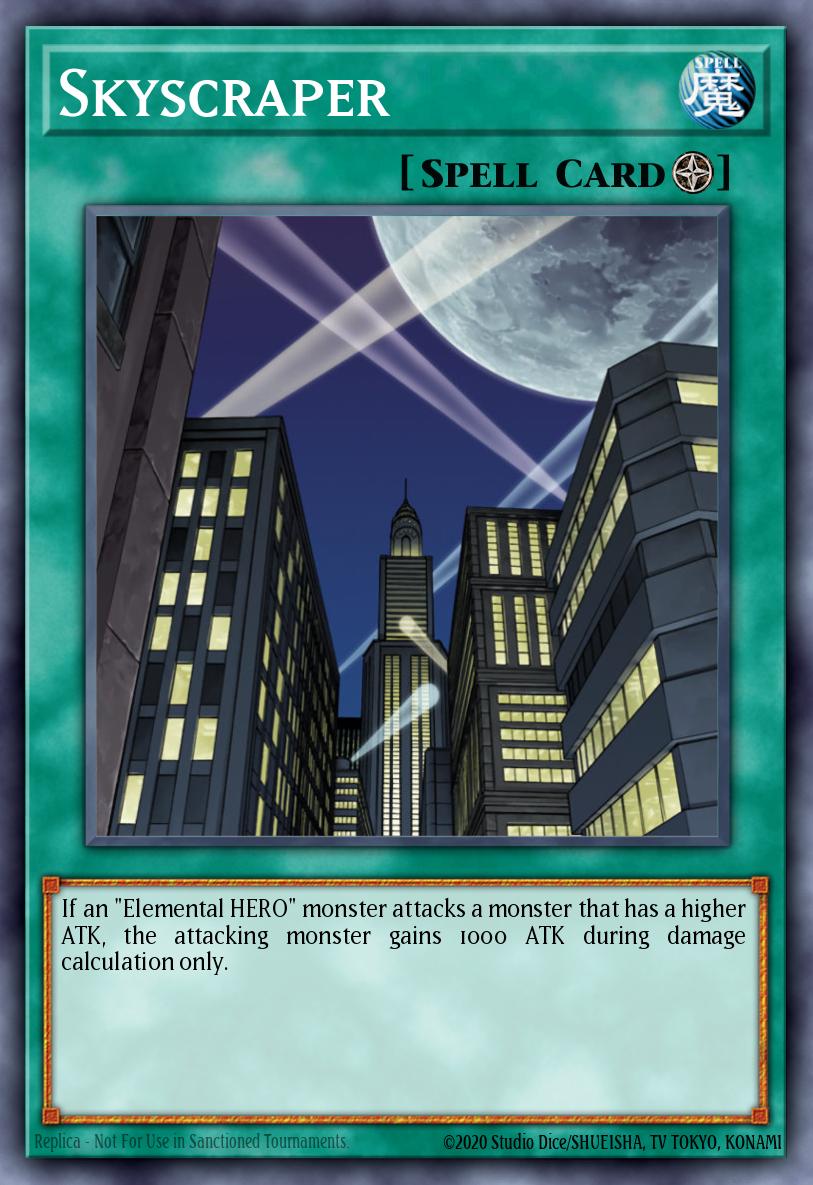 EN021 - LED6-EN021 - Skyscraper - Common - Field Spell - Legendary Duelists 6 Magical Hero