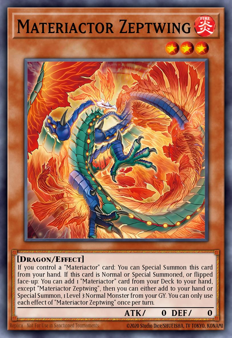 SUDA-EN012 - SUDA-EN012 - Materiactor Zeptwing - Common - Effect Monster - Supreme Darkness