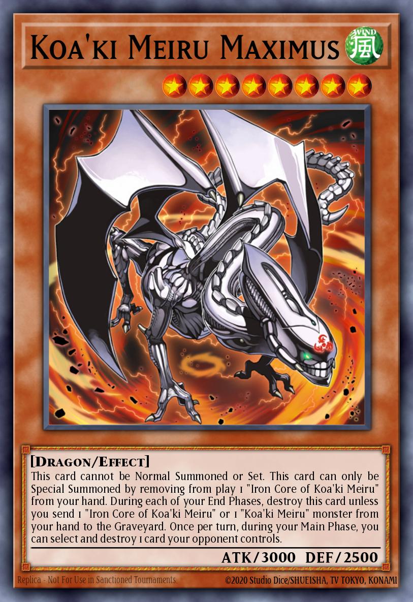 EN081 - SOVR-IT081 - Koa'ki Meiru Maximus - Italian - Ultimate Rare - 1st Edition - Stardust Overdrive VLP