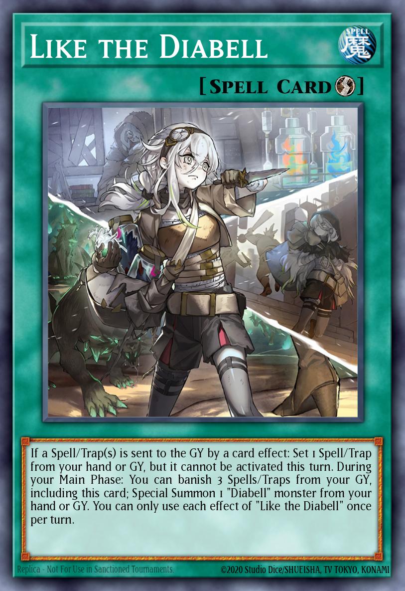 SUDA-EN057 - SUDA-EN057 - Like the Diabell - Common - Quick-Play Spell - Supreme Darkness