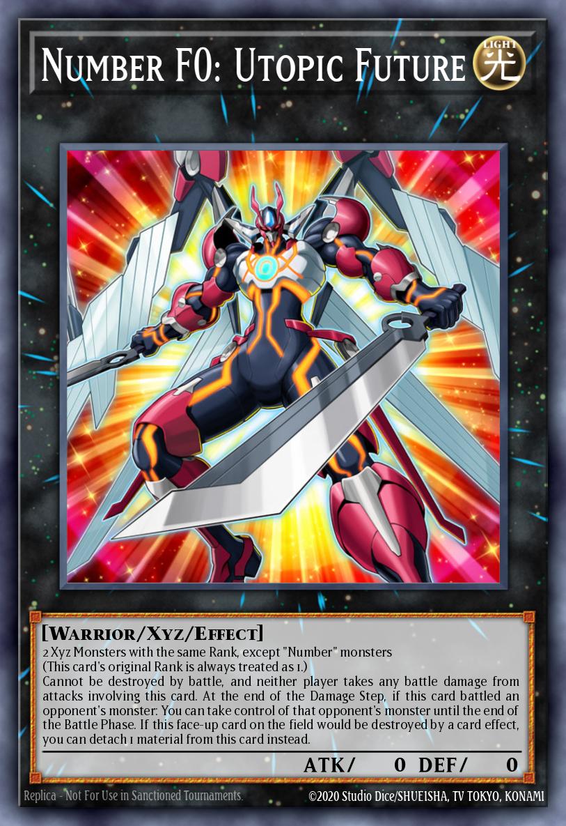 EN039 - LED6-EN039 - Number F0: Utopic Future - Common - Effect Xyz Monster - Legendary Duelists 6 Magical Hero