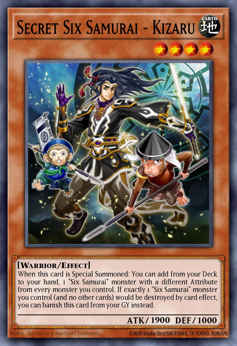EN017 - Secret Six Samurai - Kizaru RA03-EN017 - Ultimate Rare -