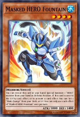 BLGG-EN029 - Masked HERO Fountain - Starlight Rare - Battles of Legend: Glorious Gallery