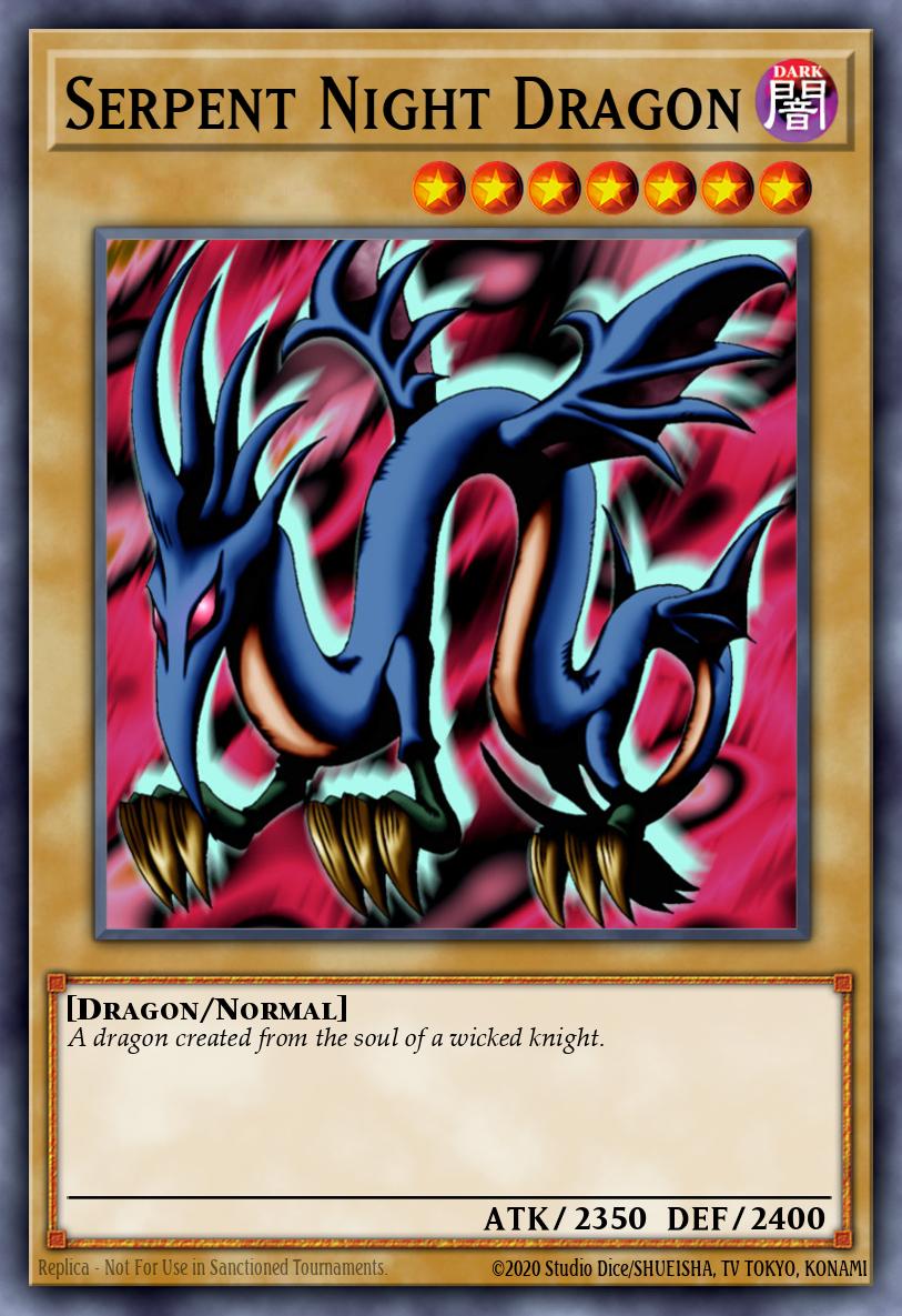 EN001 - STP2-IT001 - Serpent Night Dragon - Ultra Rare - Normal Monster - Speed Duel Tournament Pack: 2