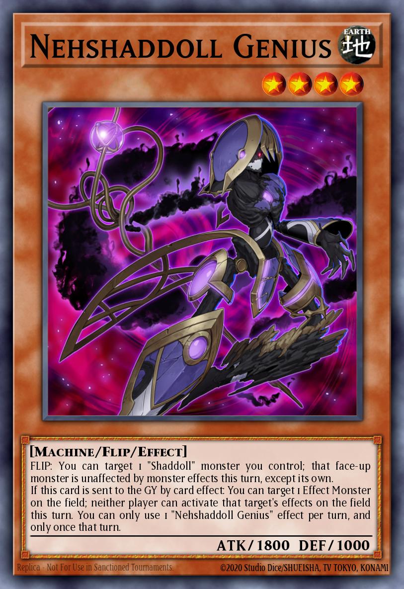 EN006 - GFTP-EN006 - Nehshaddoll Genius - Ultra Rare - Flip monster - Ghosts From the Past