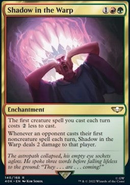 Shadow in the Warp