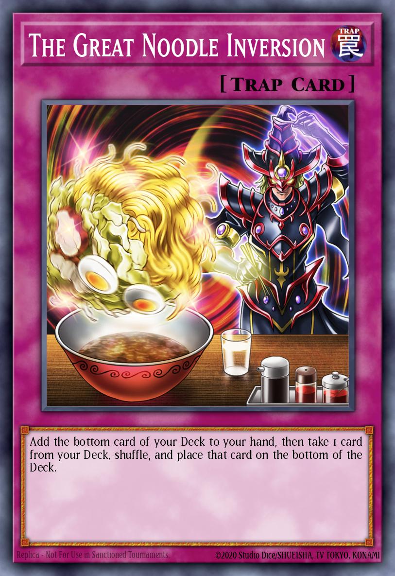 EN215 - MP23-EN215 - The Great Noodle Inversion - Common - Normal Trap - 25th Anniversary Duelist Heroes Tin