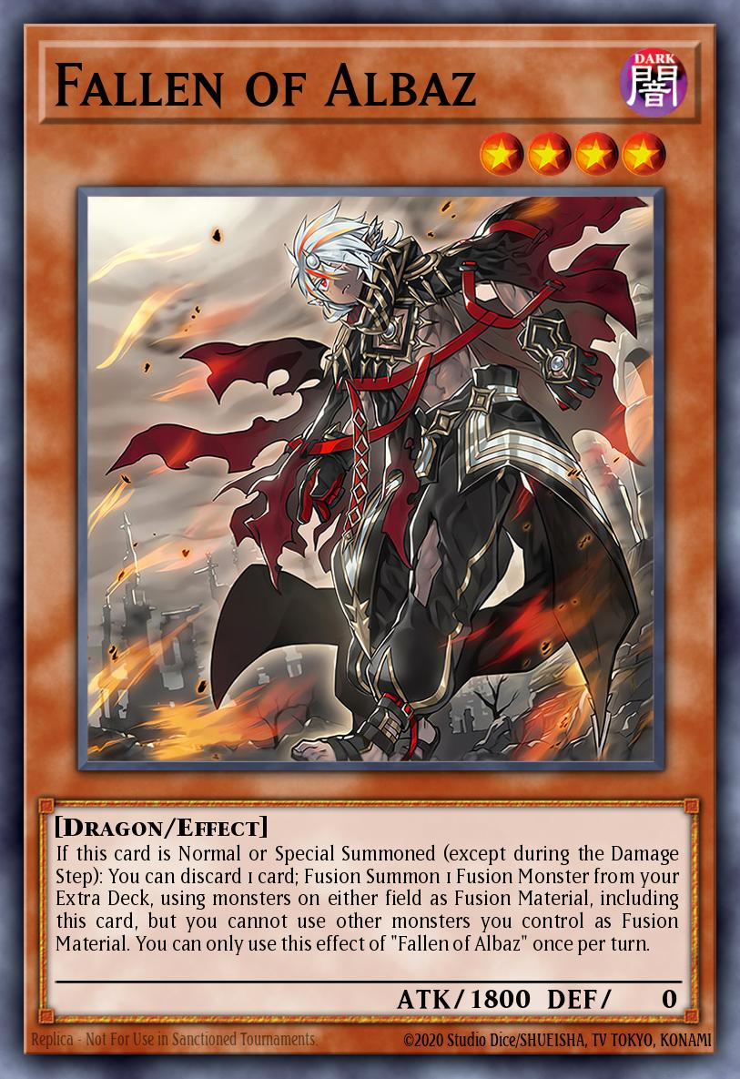 RA01-EN021 - RA01-EN021 - Fallen of Albaz - Quarter Century Secret Rare - Effect Monster - Rarity Collection