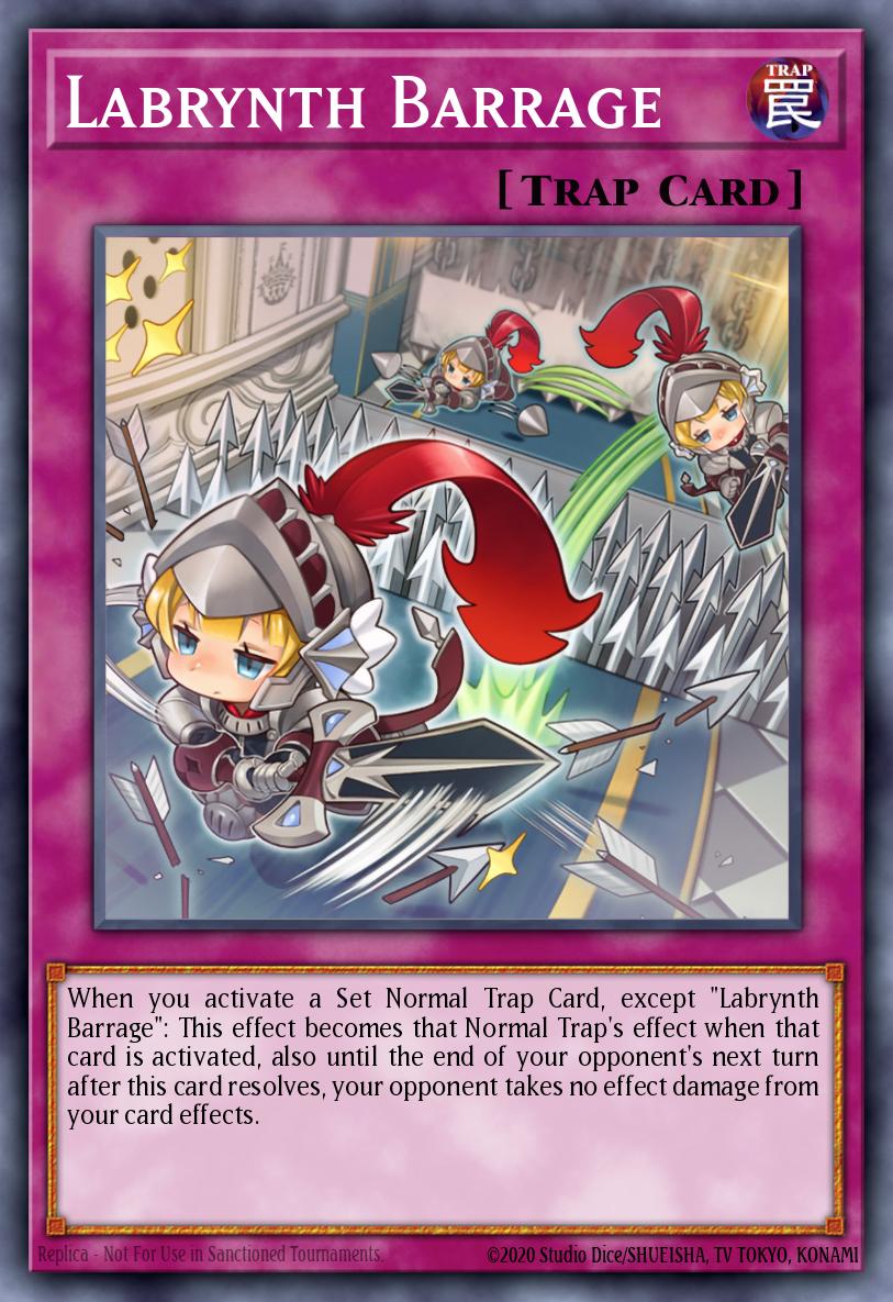 EN237 - MP23-EN237 - Labrynth Barrage - Common - Normal Trap - 25th Anniversary Duelist Heroes Tin