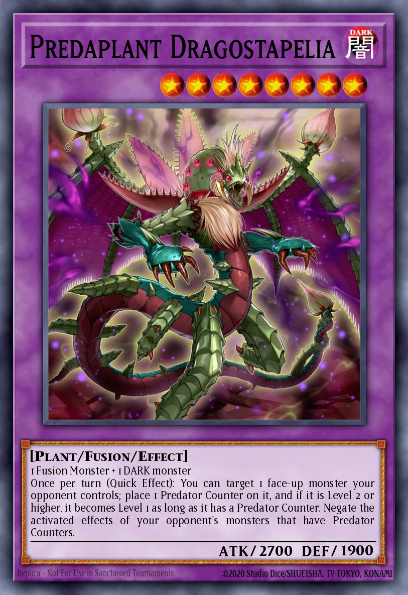 RA01-EN027 - RA01-EN027 - Predaplant Dragostapelia - Secret Rare - Effect Fusion Monster - Rarity Collection