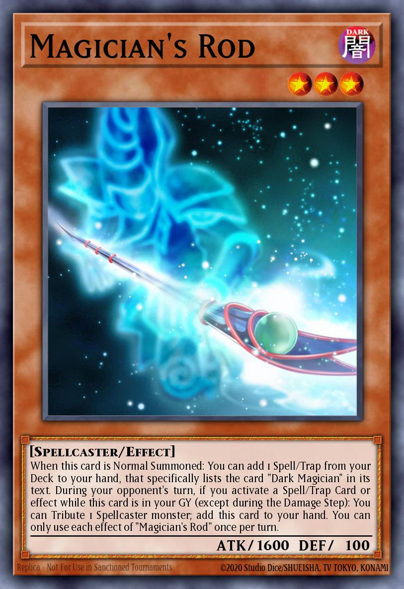 EN008 - LED6-EN008 - Magician's Rod - Common - Effect Monster - Legendary Duelists 6 Magical Hero