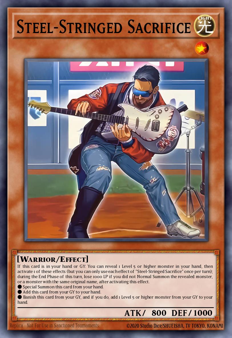 EN087 - DUAD-EN087 - Steel-Stringed Sacrifice - Common - Duelist’s Advance