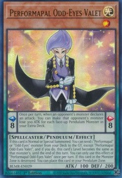Performapal Odd-Eyes Valet