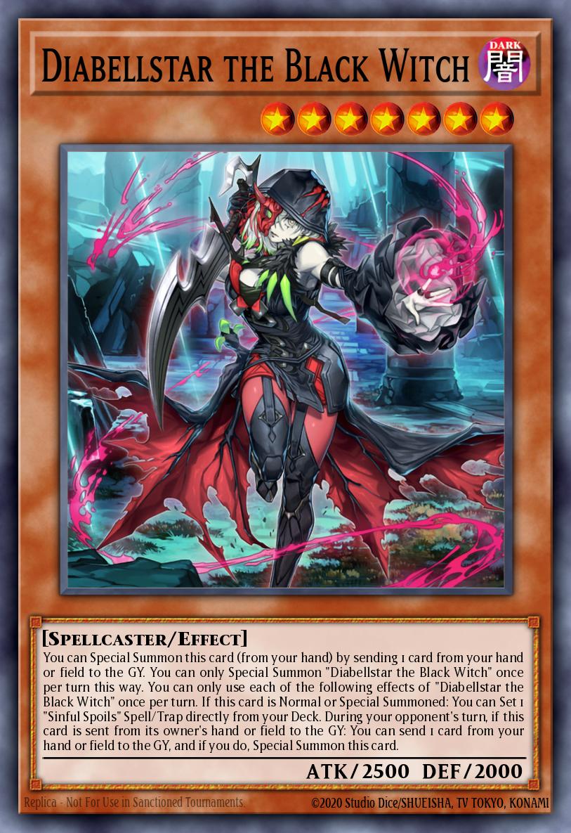 EN032 - Diabellstar the Black Witch RA03-EN032 - Ultimate Rare -