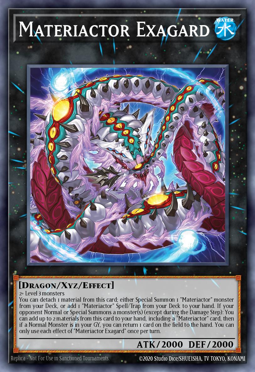 SUDA-EN045 - SUDA-EN045 - Materiactor Exagard - Super Rare - Effect Xyz Monster - Supreme Darkness