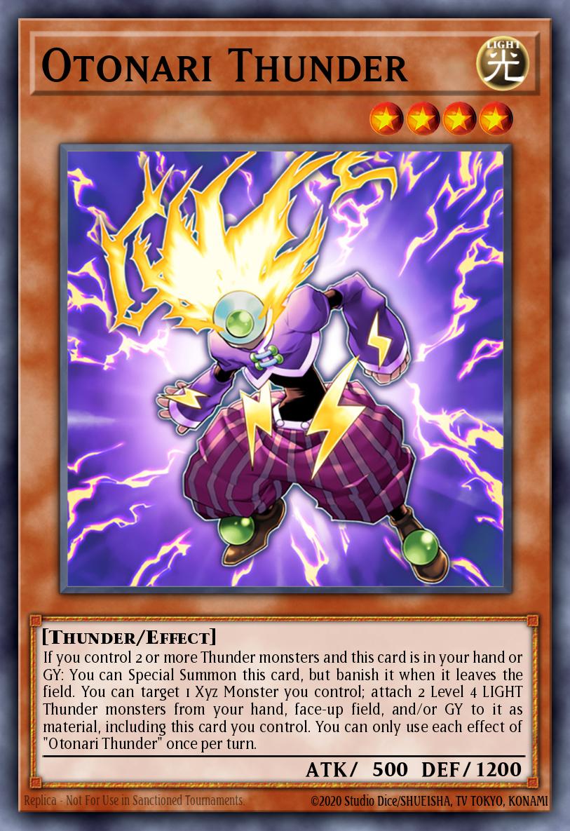 SUDA-EN098 - SUDA-EN098 - Otonari Thunder - Super Rare - Effect Monster - Supreme Darkness