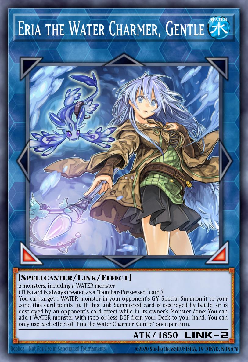 EN055 - ETCO-IT055 - Eria the Water Charmer, Gentle - Starlight Rare - Effect Link Monster - Eternity Code - Italian