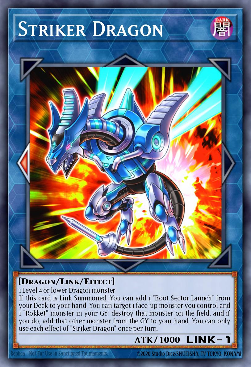 EN098 - CHIM-EN098 - Striker Dragon - Ultra Rare - Effect Link Monster - 1st Edition- Chaos Impact